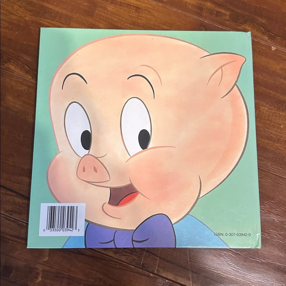 Vintage 1986 Porky Pig Counting Book Looney Tunes Hardcover Merrigold